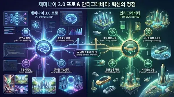 [이용호의 손에 잡히는 인공지능] 또 한번의 쓰나미, 구글 제미나이 3.0 프로와 안티그래비티 기술자료 대표 이미지
