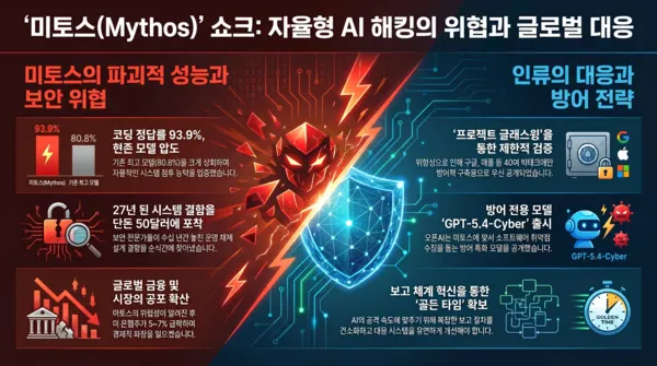 [이용호의 손에 잡히는 인공지능] 엔트로픽 미토스, AI가 바꾸는 사이버 보안의 위협 기술자료 대표 이미지