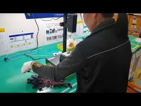 하네스 설삽과 오배선검사기 사용 현장 영상 썸네일